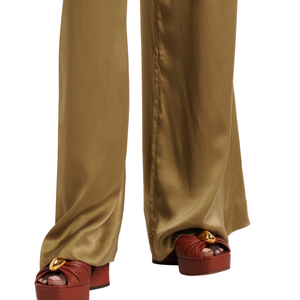 ZIMMERMANN - Tuck Silk Wide-Leg Pants