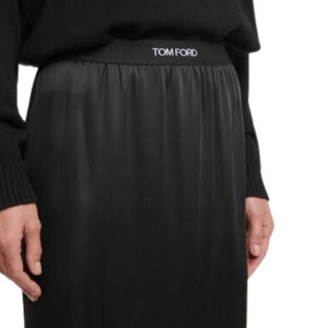 TOM FORD - Satin Midi Skirt