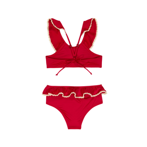 ZIMMERMANN - Tiggy Ruffle-Trimmed Bikini