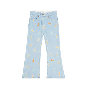 STELLA MCCARTNEY - Embroidered Bows Pants