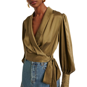 ZIMMERMANN - Silk Wrap Top