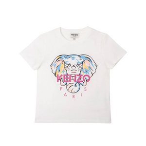 KENZO - Off White Elephant T-Shirt