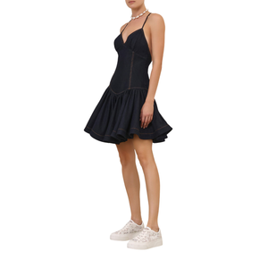 ZIMMERMANN - Crush Denim Mini Dress