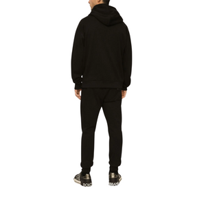DOLCE & GABBANA - Logo Tag Drawsting Hoodie