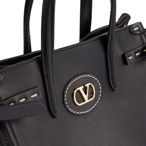 VALENTINO - Antibes Small Leather Tote Bag