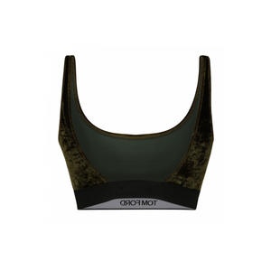 TOM FORD - Stretch Velvet Bralette