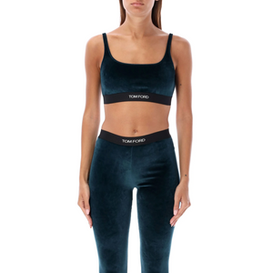 TOM FORD - Stretch Velvet Bralette