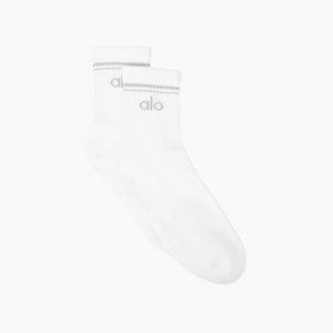 ALO YOGA - Unisex Half-crew Throwback Sock