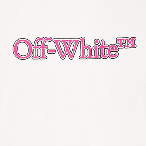 OFF WHITE - Pink Logo T-Shirt