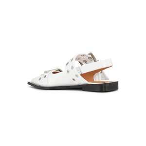 GANNI - Feminine Buckle Ballerinas