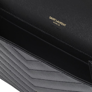 YSL - Cassandre Matelassé Leather Clutch