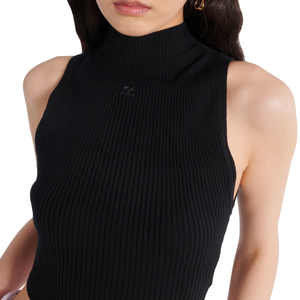 COURREGES - Ribbed Tank Top