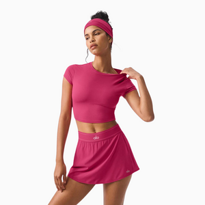 ALO YOGA - Alosoft Crop Finesse Short Sleeve