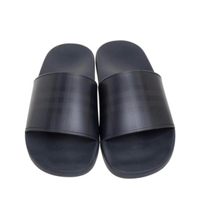 BURBERRY - Furley Vintage Check Rubber Slides