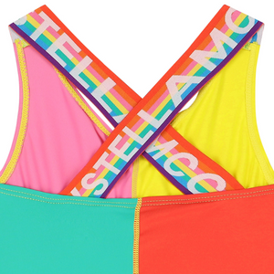 STELLA MCCARTNEY - Multi-Colored Logo Swimsuit