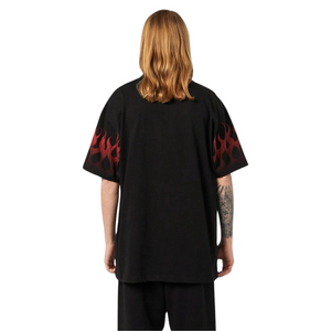 VISION OF SUPER - T-Shirt With Red Flames