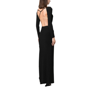 GCDS - Asymmetrical Knit Long Dress