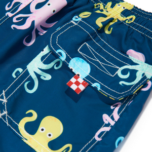 SAINT BARTH - Octopus Drawstring Swim Shorts