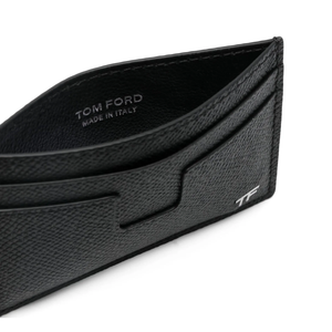 TOM FORD - Logo Plaque Leather Cardholder