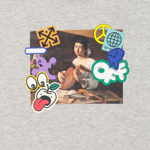 OFF WHITE - Stickers Picture T-Shirt