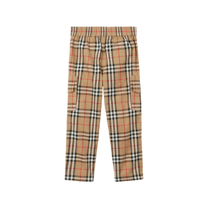 BURBERRY - Vintage-check Straight-leg Trousers