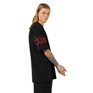 VISION OF SUPER - T-Shirt With Red Flames