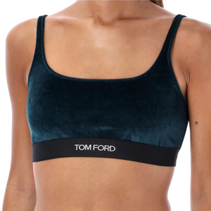 TOM FORD - Stretch Velvet Bralette