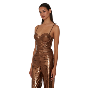 ROTATE - Textured Corset Top