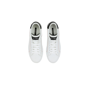 DOLCE & GABBANA - Calfskin Nappa Portofino Sneakers