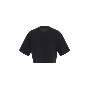 BALMAIN - Eco-responsible Cropped T-Shirt With Logo