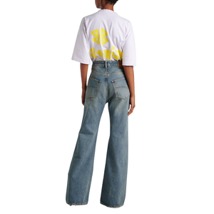 BALENCIAGA - Mid Rise Flared Jeans