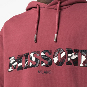 MISSONI - Logo-embroidered Drawstring Hoodie