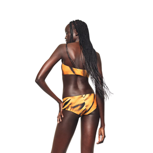 SKIMS - x Roberto Cavalli Tiger Face Print Hipster Bikini Bottom