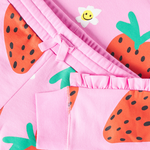 STELLA  MCCARTNEY - Strawberry Sweatshirt and Short Set