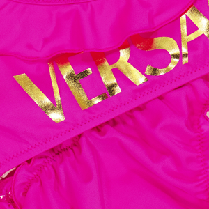 VERSACE - Ruffled Trimmed Bikini