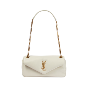 YSL - Calypso Leather Shoulder Bag
