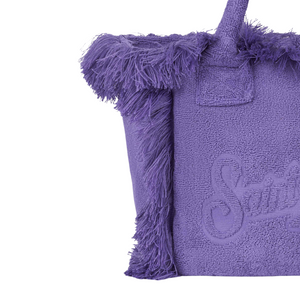 SAINT BARTH - Colette Purple Terry Soft Handbag