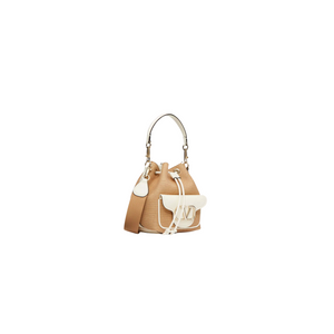 VALENTINO - Locò Raffia Bucket Bag