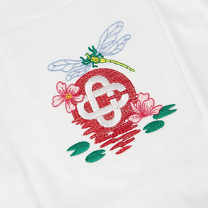 CASABLANCA - Dragonfly Short Sleeve Cuban Collar Shirt