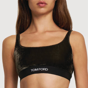 TOM FORD - Stretch Velvet Bralette