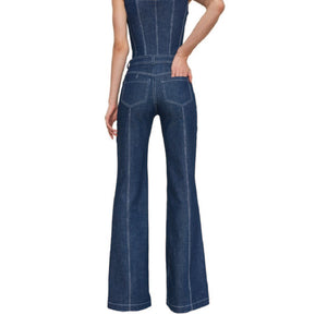 POCHE ROMA - Wide Boot Jeans