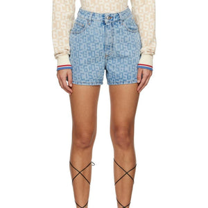 GCDS - Monogram Denim Shorts